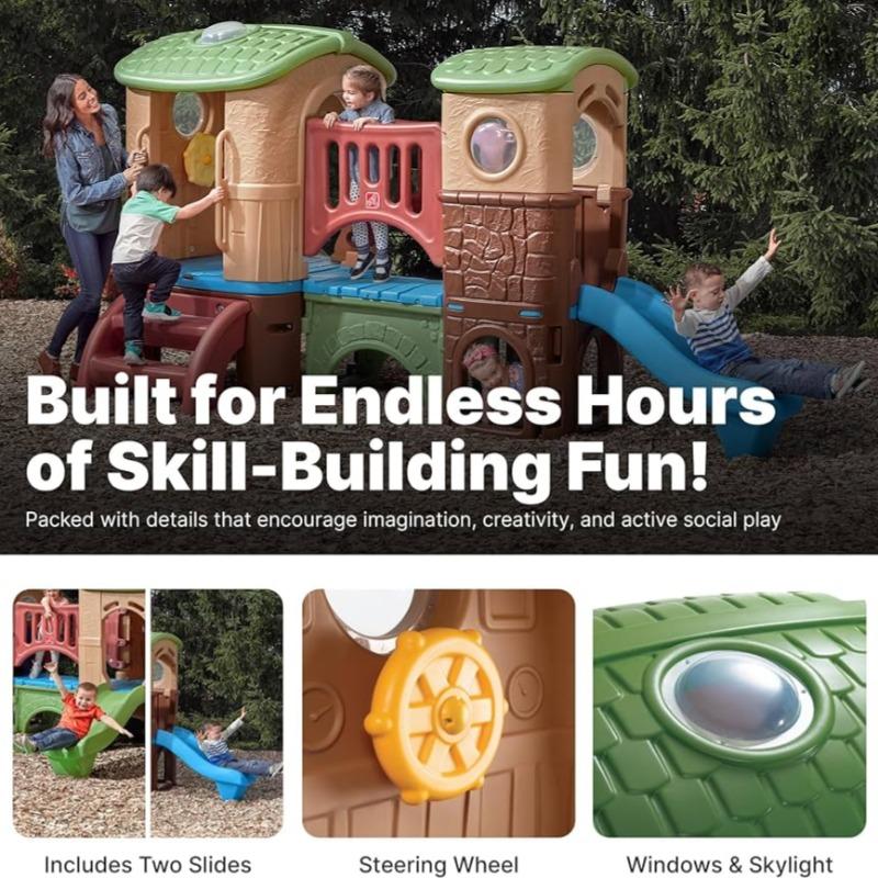 ستب2 - مجموعة بيت ألعاب ناتشورالي بلايفل كلوب هاوس كلايمبر