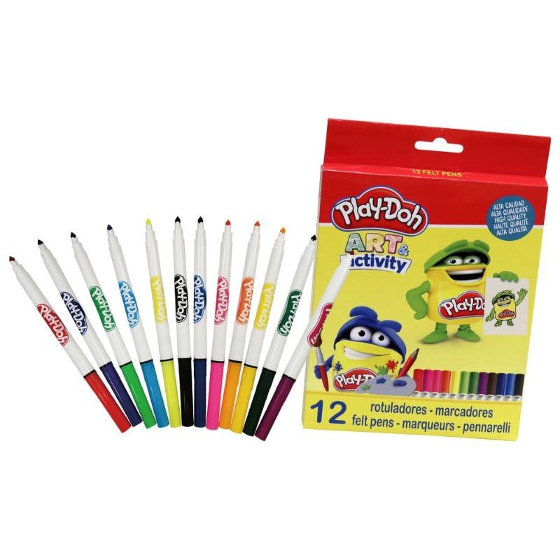 Play-Doh Felt-Tip Pen In Paper 5MM - 12 Colors