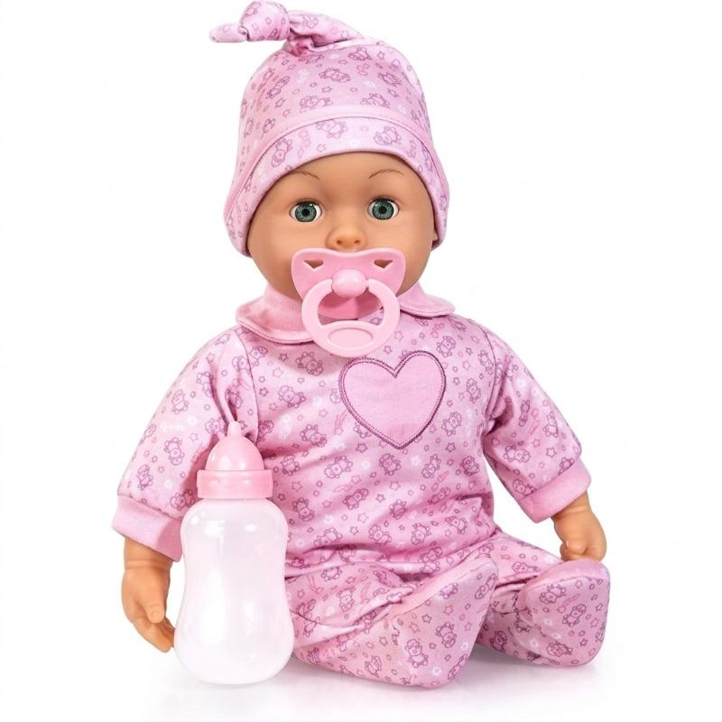 Bayer Baby Doll First Words 38CM Talking - Pink