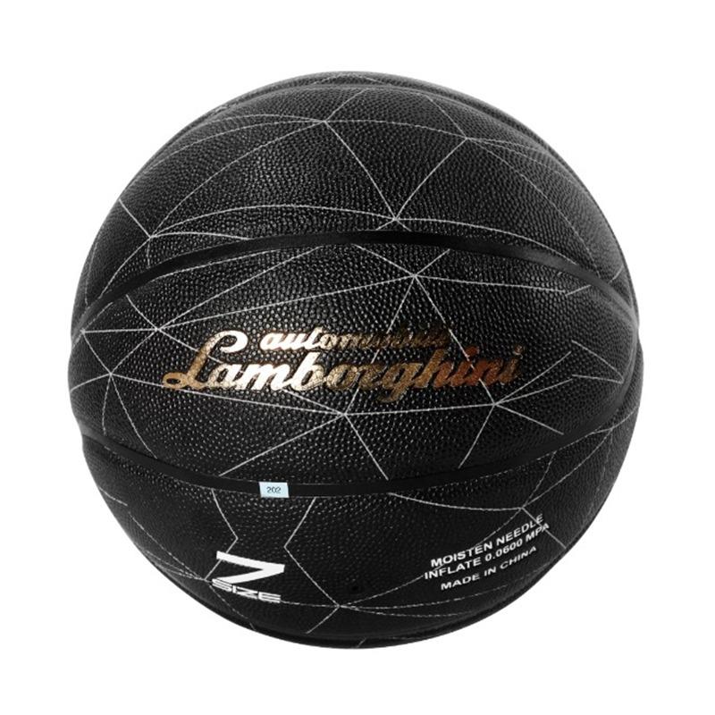 Lamborghini Rubber Basketball Black - Size 7