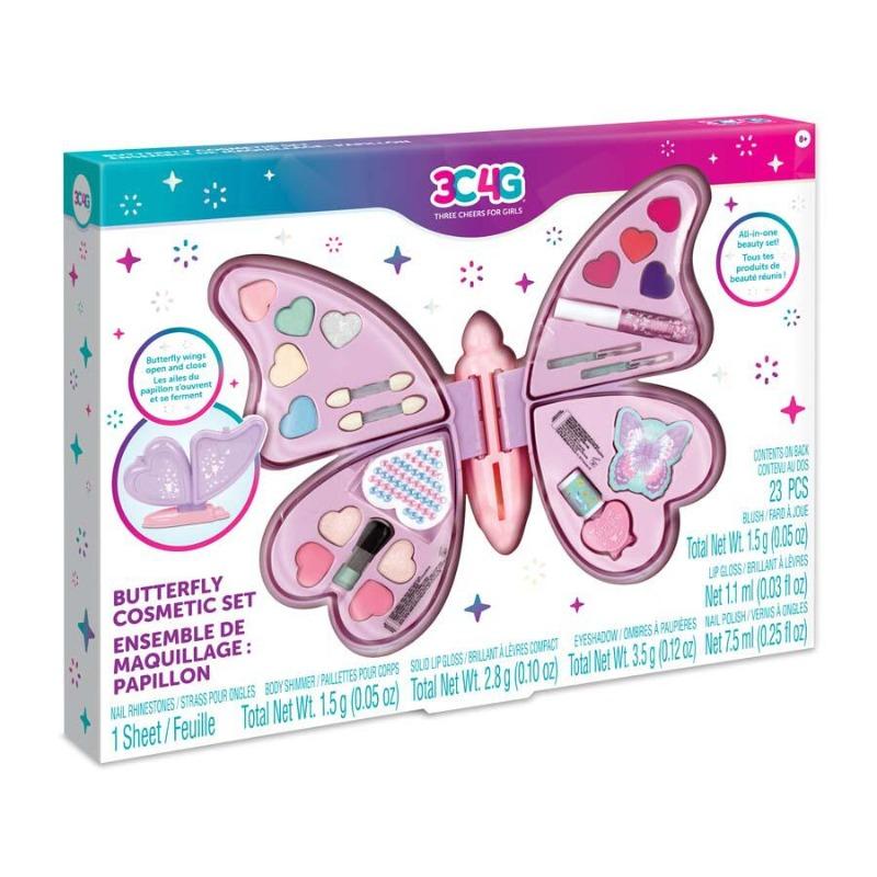 3C4G Butterfly Cosmetics Collection - 23 pieces