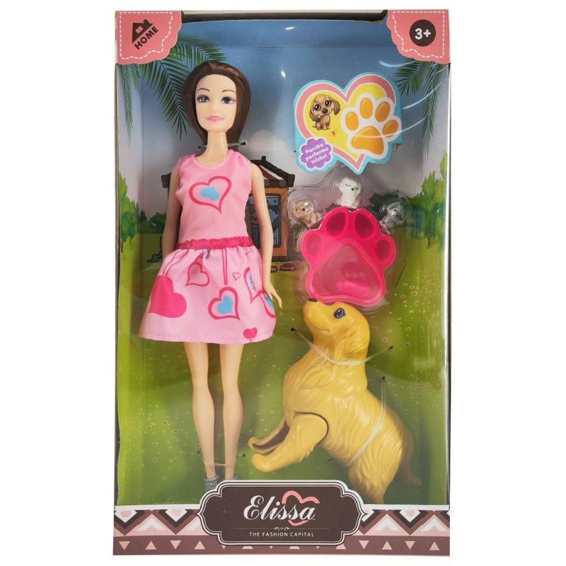 إيليسا - دمية فاشن هوم وذ بيتس ستايل 2 - 29 سم