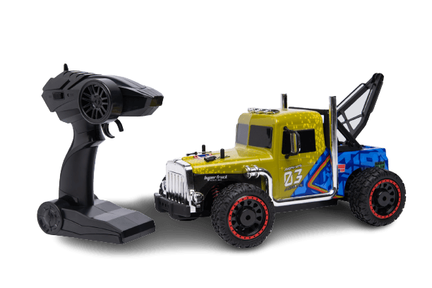 شاحنة أوف رود بالتحكم عن بعد - أخضر