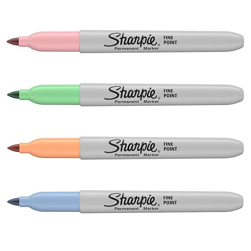 شاربي - مجموعة اقلام متنوعة الالوان - 4 قطعه