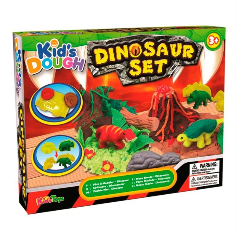 Kids Dough Dinosaur Set 50G - 4 Pack