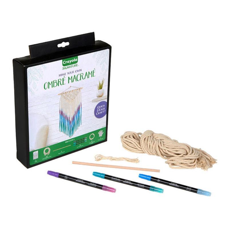 مجموعة صناعة وتزيين علاقة الحائط من الخيوط