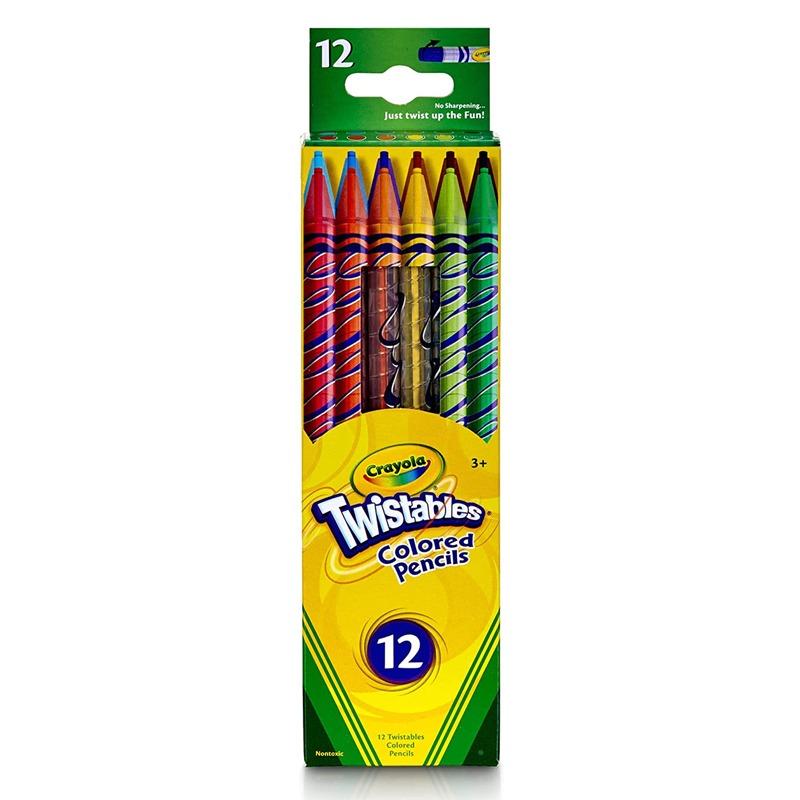 Crayola Twistables Colored Pencils 12Ct