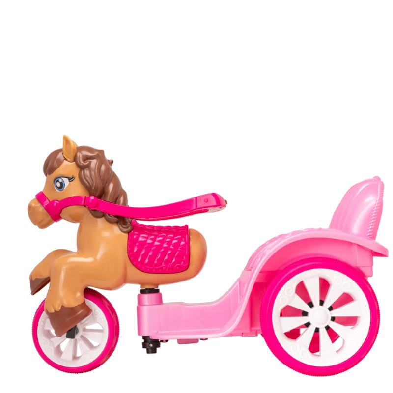 EVO RIDE ON PONY CARRIAGE 6V