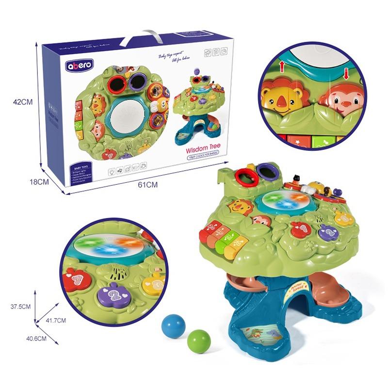 Abero Baby Early Developmental Tree Table Toy