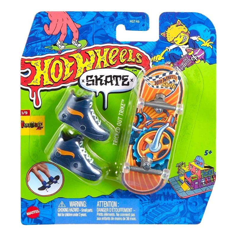 Hot Wheels Skate Fingerboard Tony Hawk Hall Of Flame- Multi Shapes
