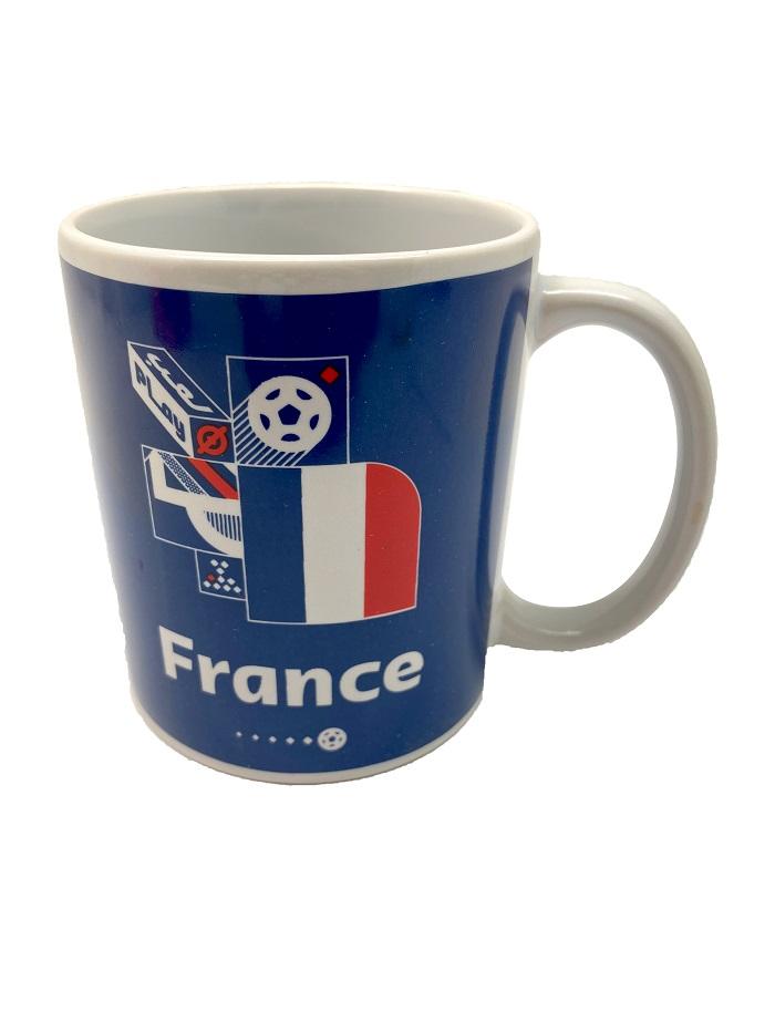 فيفا 2022 - كوب سيراميك سعة 325 مل شعار فرنسا