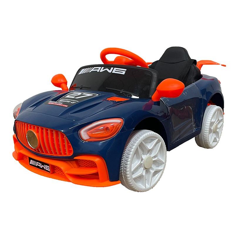 سيارة الركوب الكهربائية مرسيدس - كحلي وبرتقالي