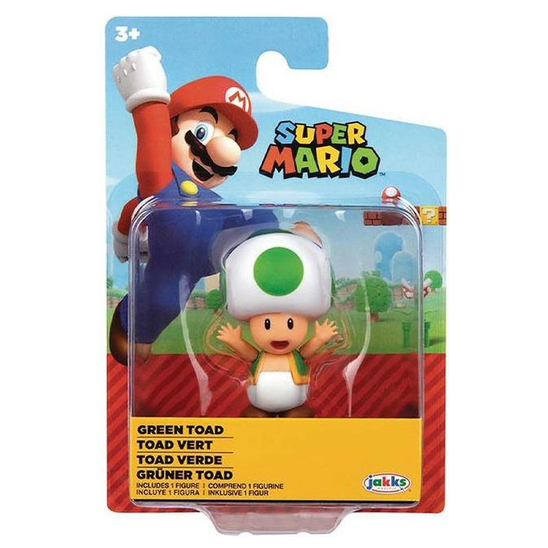 Nintendo Super Mario Wave Green Toad Mini Figure