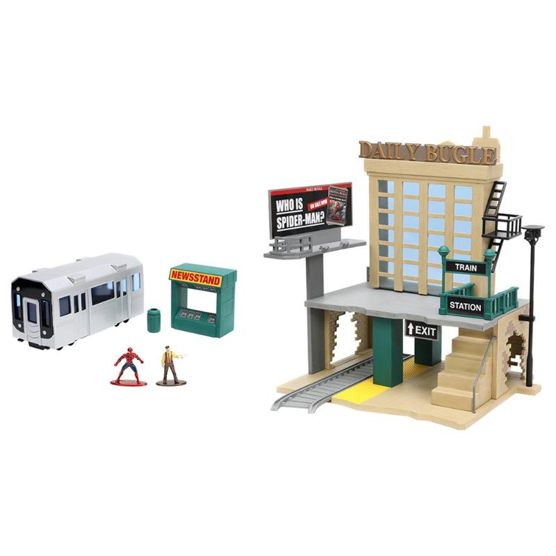 Jada Marvel Spider Man Nyc Deluxe Nano Scene