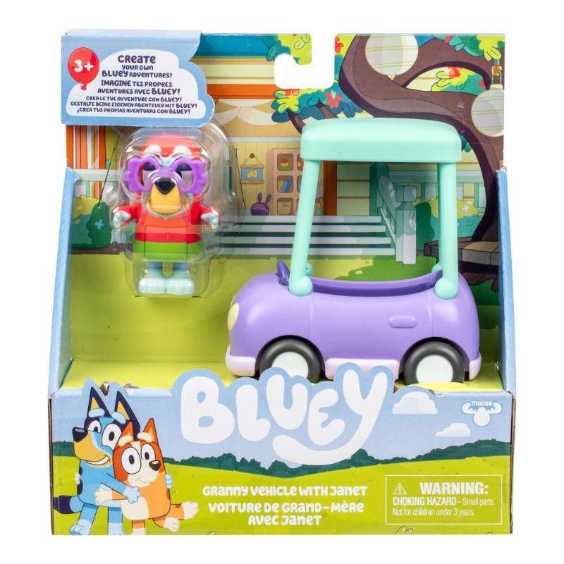 Bluey S13 Basic Vehicle Granny Car & Janet