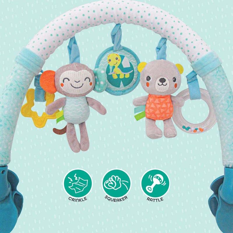 Moon Jungle Friends Activity Hanging Toy Bar