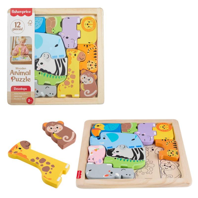 Fisher Price Wooden Animal Puzzle