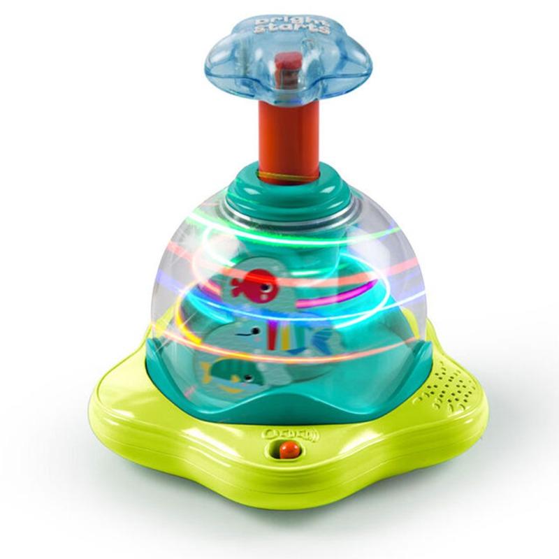 Bright Starts Press And Glow Spinner Baby Toy
