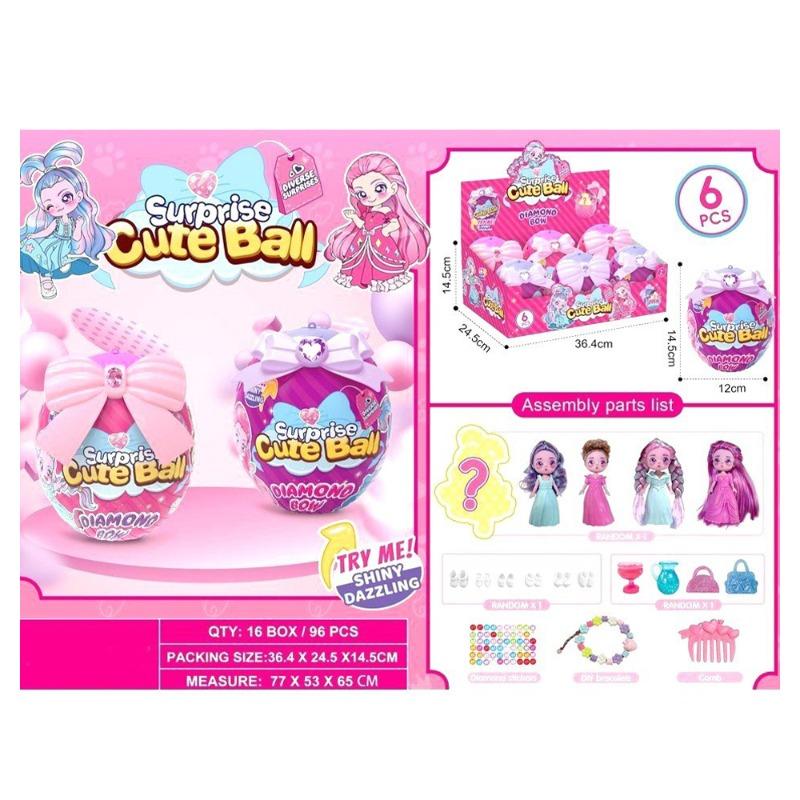 Bowknot Egg, 6pcs/Box