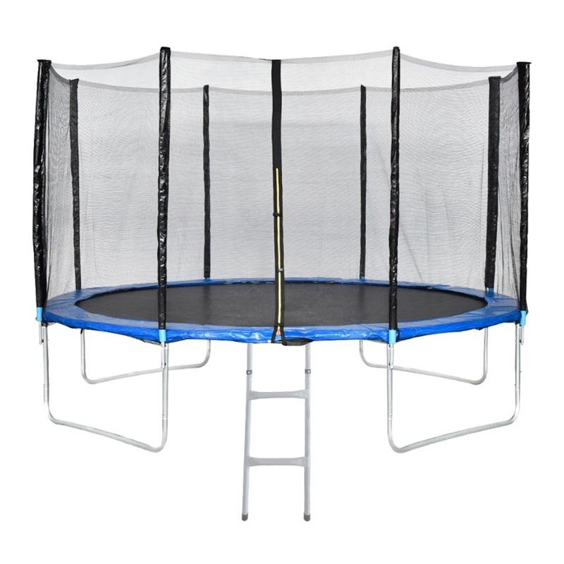 Active Fun 12Ft Trampoline With Safety Net And Ladder
