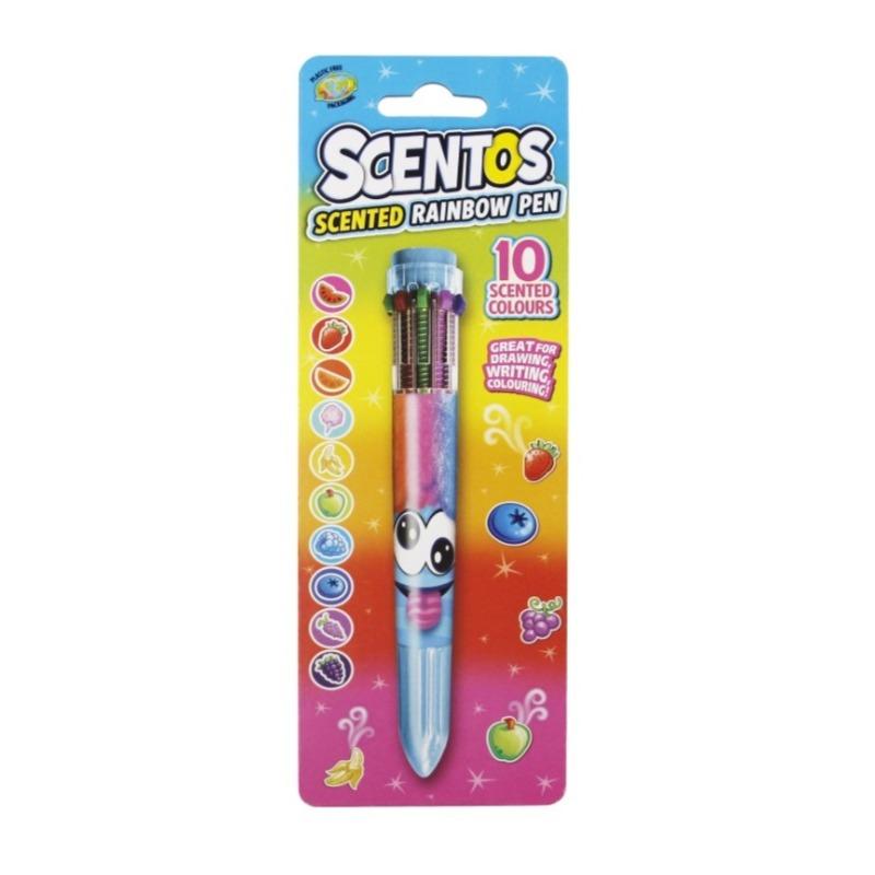 Scentos Rainbow Gel Pen - Multishape