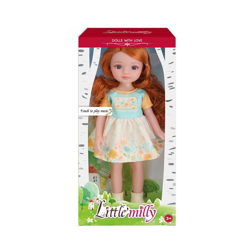 ليتل ميلي - دمية ليتل ميلي ون دريم مع فستان وموسيقى مقاس 14 انش