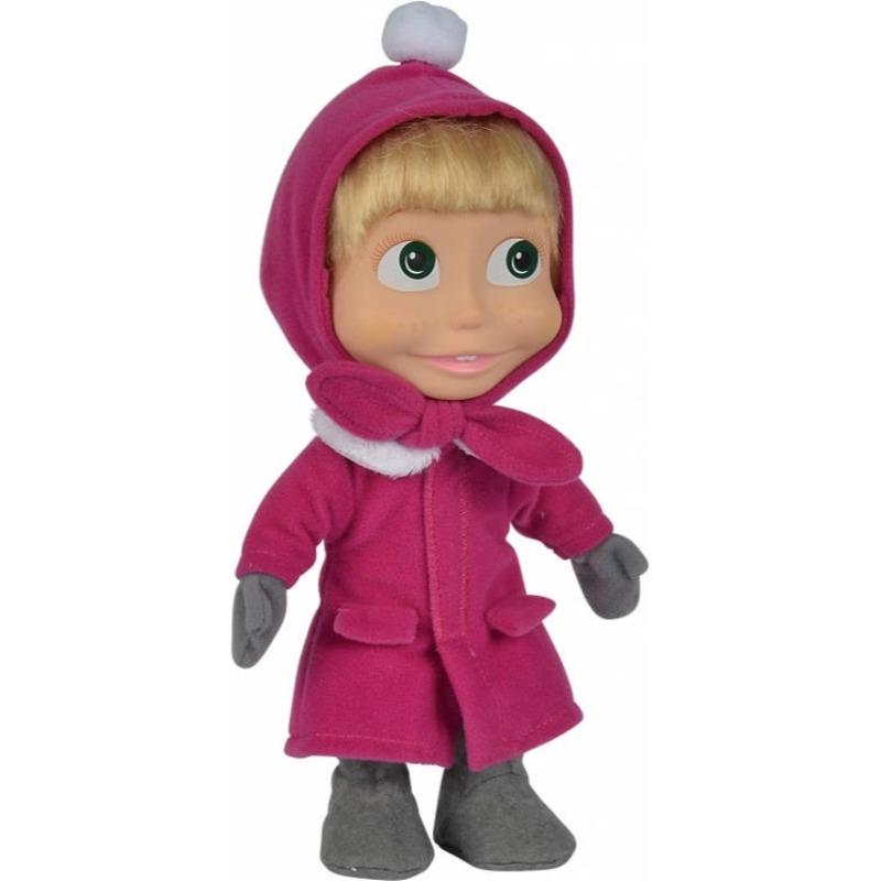 Simba Masha And The Bear Soft Body Doll Winter - 20 cm