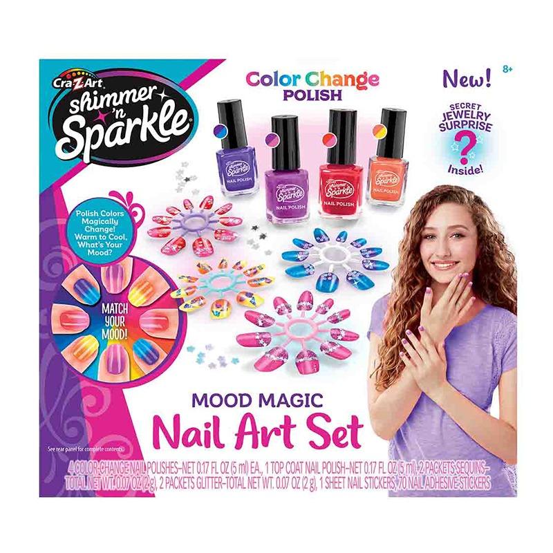 Cra-Z-Art Shimmer N Sparkle Mood Magic Nails Art Set