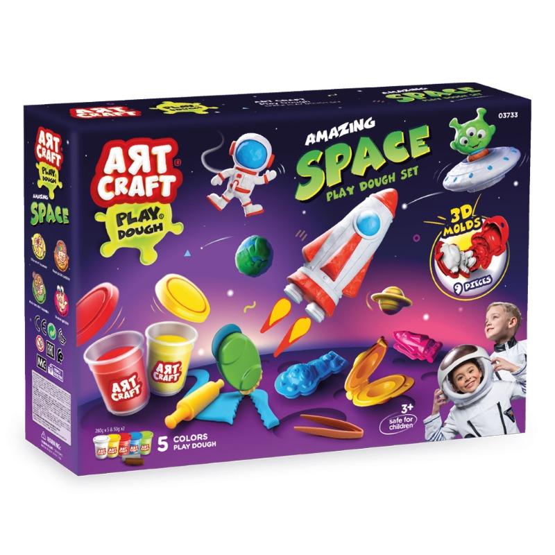 Art Craft Amazing Space Play Dough Set