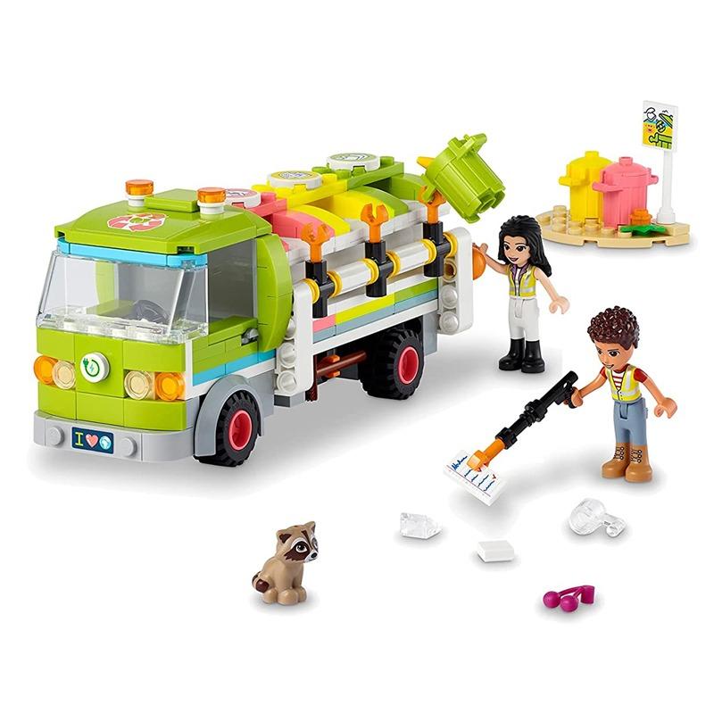 ليجو فريندز - مجموعة بناء شاحنة إعادة التدوير