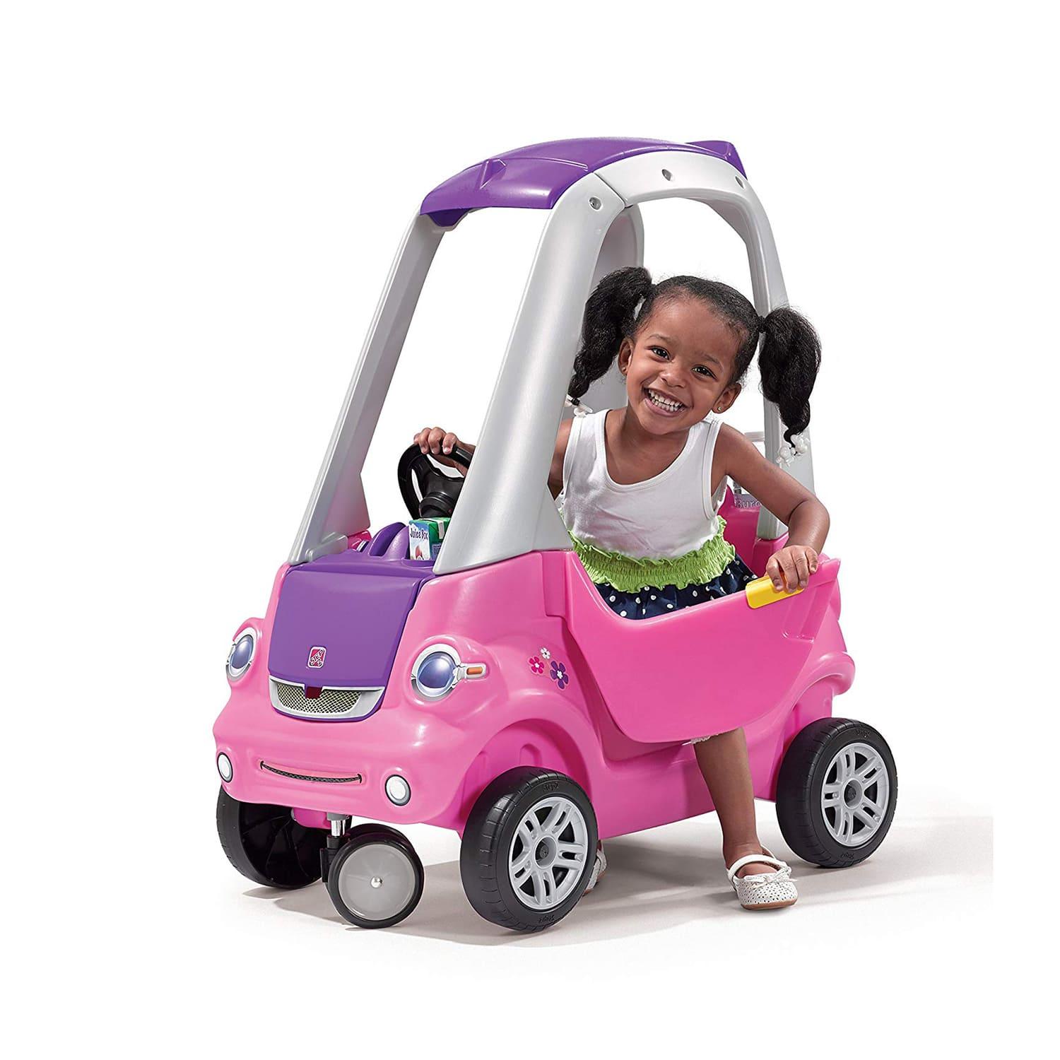 Step2 Easy Turn Coupe Pink Ride On - Pink