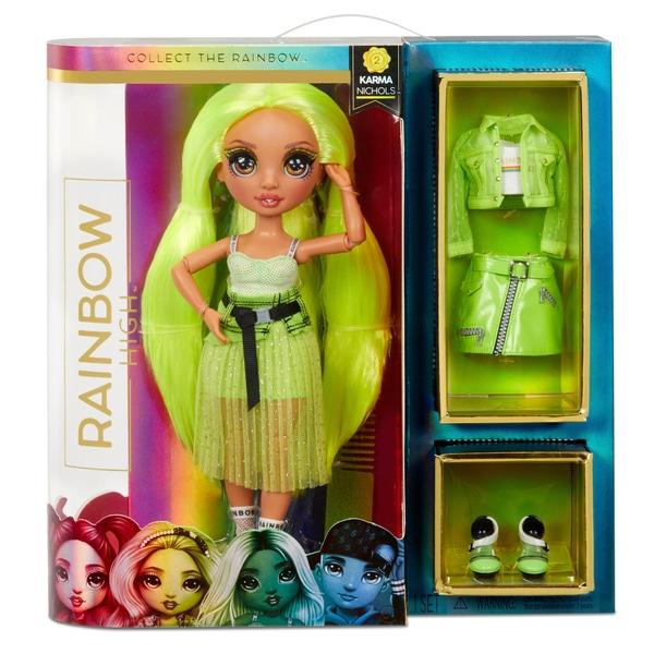 Rainbow High Fashion Doll Karma Nichols Neon