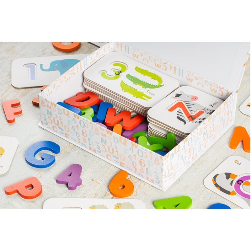 Alphabet and Numbers Flashcards