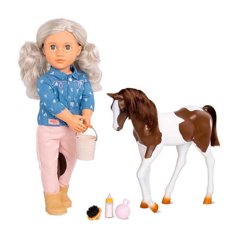 أور جنيريشن - دمية مع حصان يانيرا 46 سم