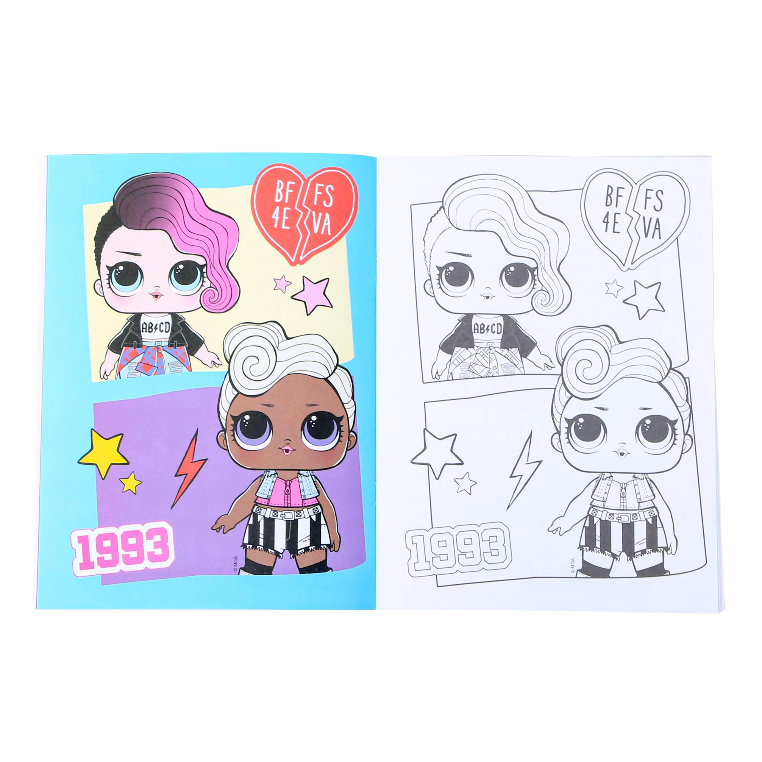L.O.L. Surprise Coloring Book A4 - Mod 36