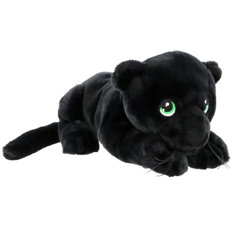 Dabdoob Keel Toys Keeleco Black Jungle Cat Plush 25 cm