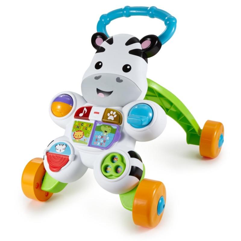 فيشر برايس - مشاية اطفال ليرن ويذ مي على شكل زيبرا