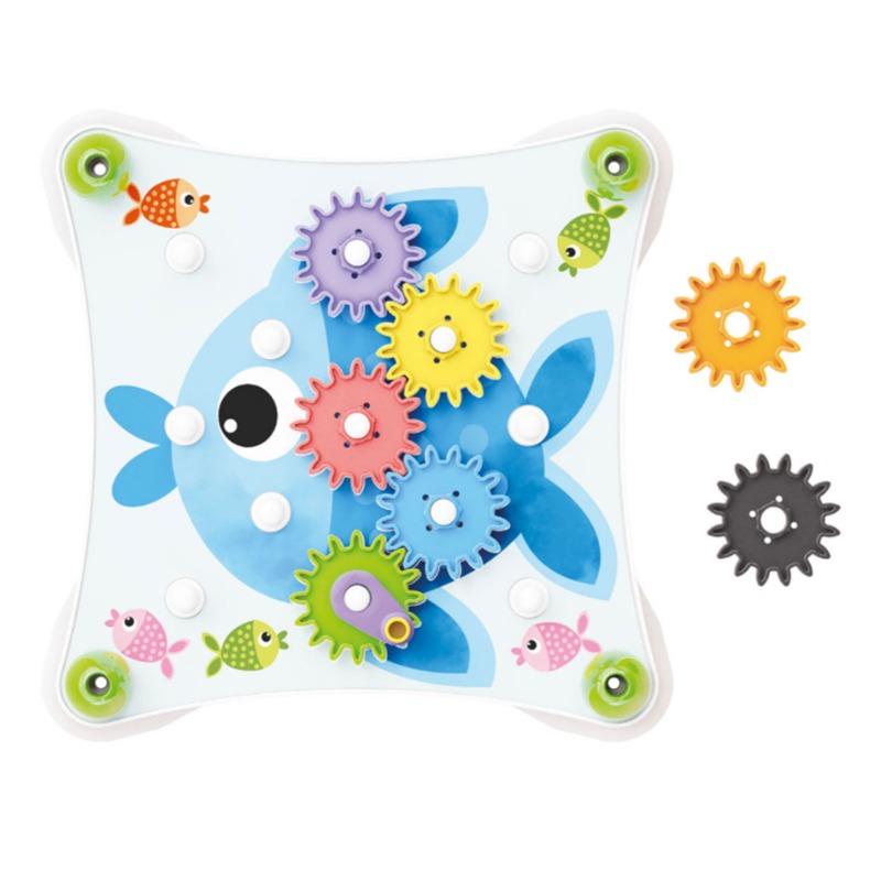 Quercetti  Jumbo Gears Truss Building Set - 13 Piece