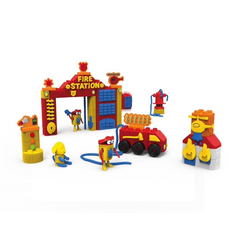 بلاي دو - مجموعة بناء سيارة الاطفاء