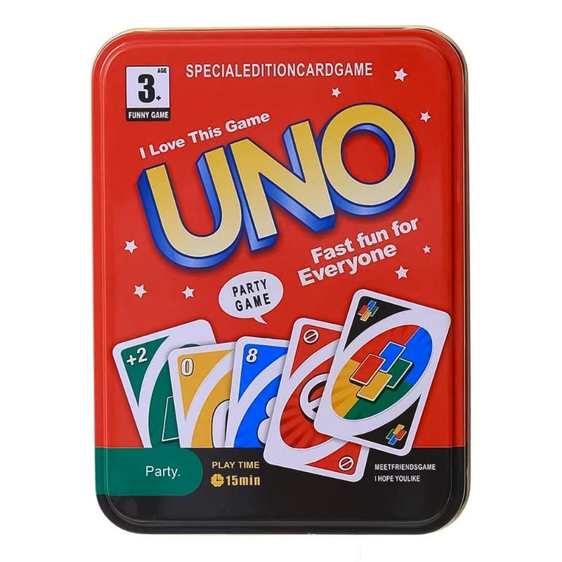 لعبة اونو - علبة معدن