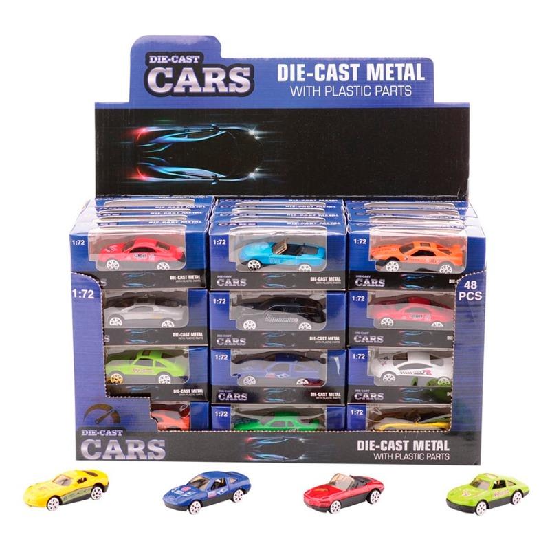 جون توي - سيارات جي تي سوبر دييكاست ألوان متعددة 1 قطعة