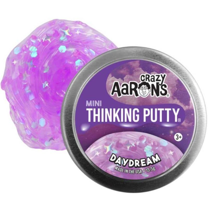 Crazy Aarons Mini Glow Thinking Putty - Daydream