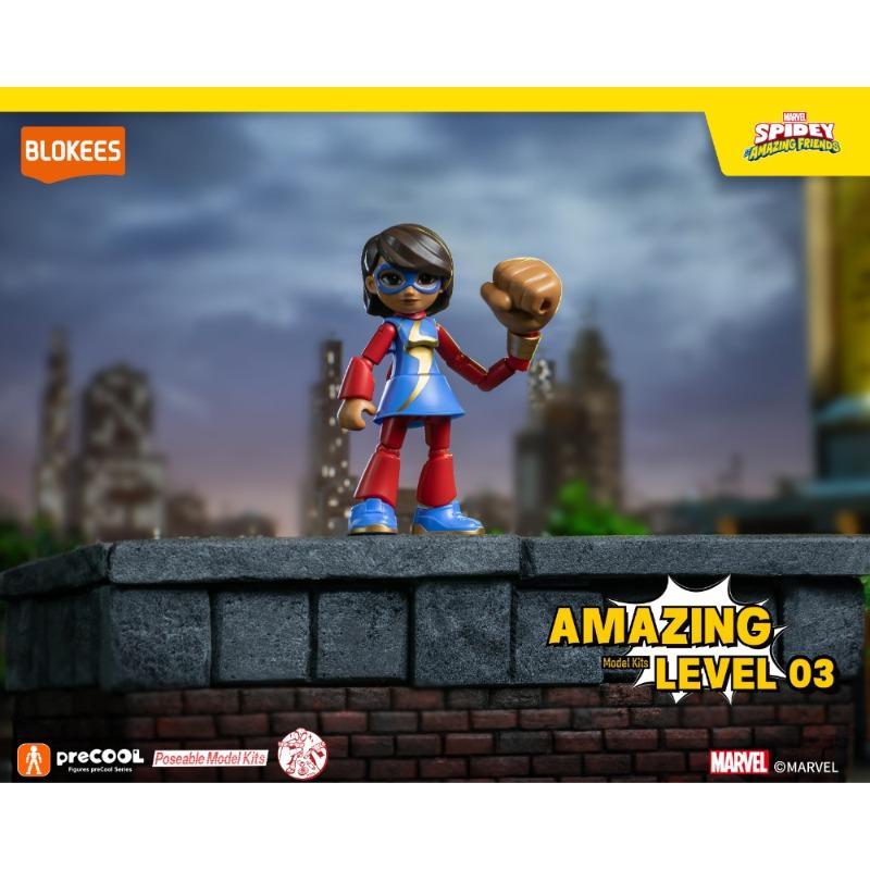 بلوكيز مارفل سبايدي وأصدقاؤه المذهلون - شخصية السيدة مارفل كامالا خان نموذج تركيب.