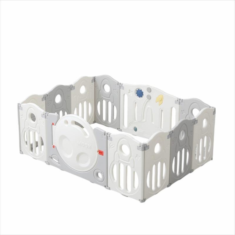 روضة لعب قابلة للطي مع حلقة كرة سلة