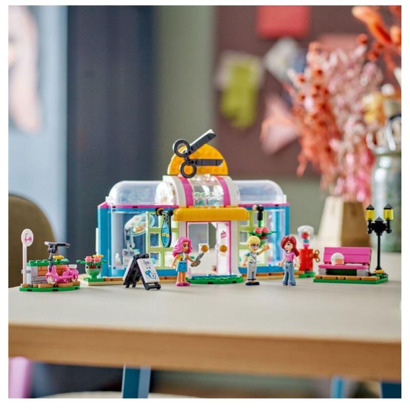 LEGO Friends Hair Salon Building Toy Set - 401 Pcs 41743
