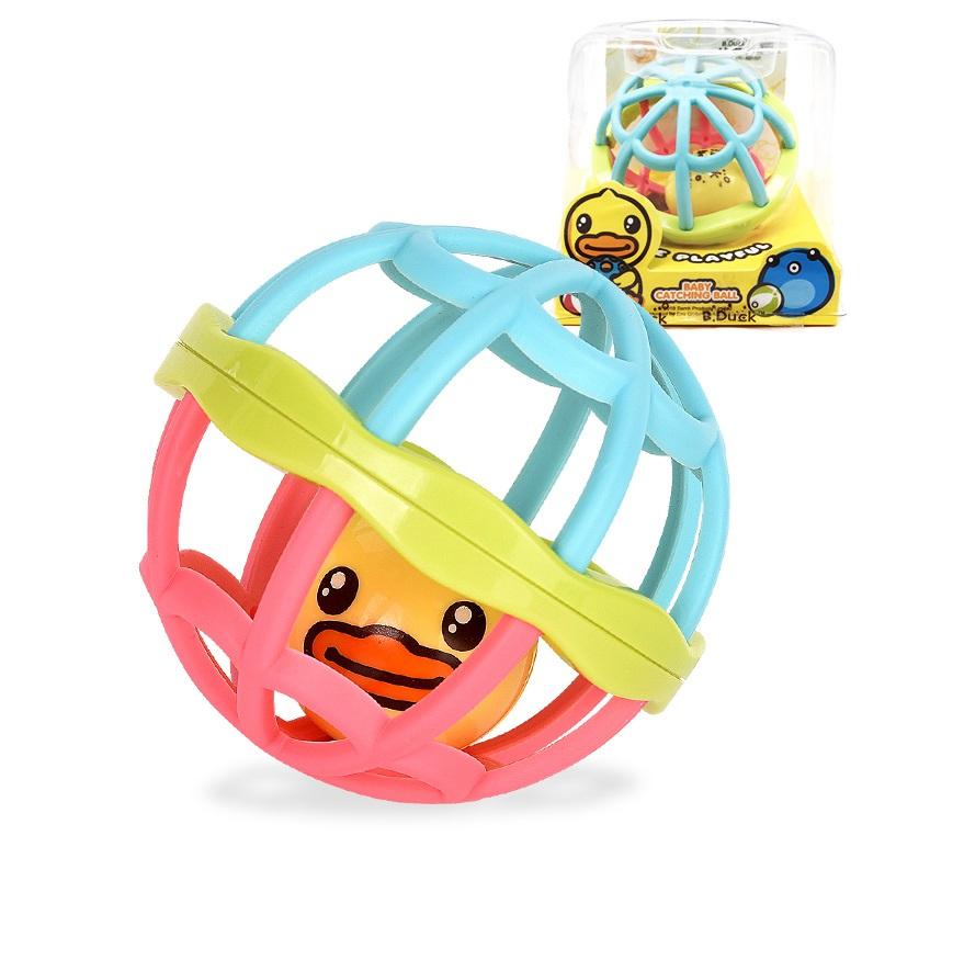 B. Duck Baby Rattle And Catching Ball