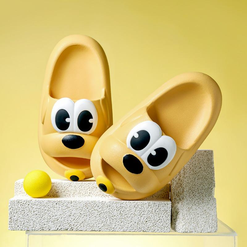 Cheerful Mario Kids Sandals Eva Puppy Bell