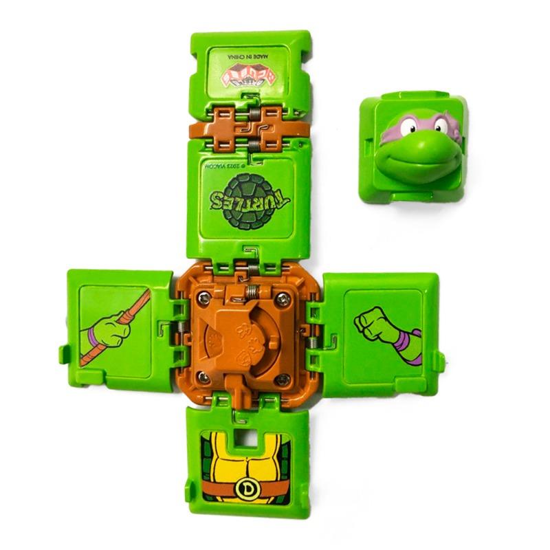 Teenage Mutant Ninja Turtles Donatello vs. Rocksteady Battle Cube