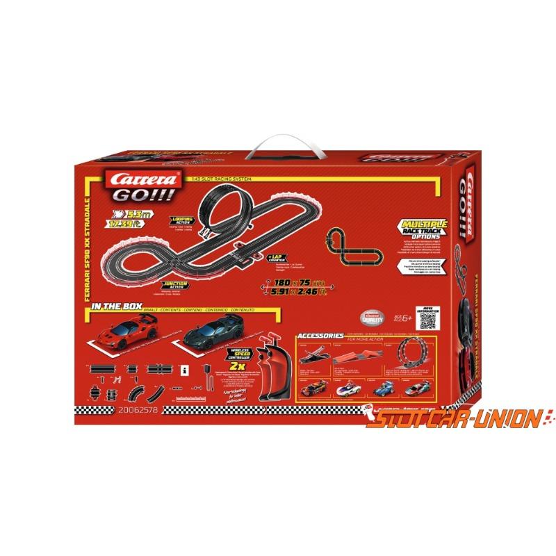 Carrera GO!!! Ferrari SF90 XX Stradale Wireless 5.3M Slot Car Racing Set