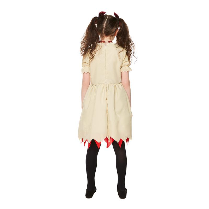 Mad Toys Voodoo Doll Dress Kids Halloween Girls Costume - XL